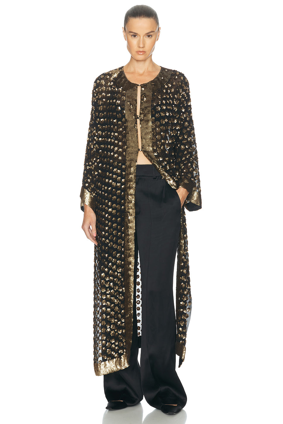 Pyrite Sequin Kaftan