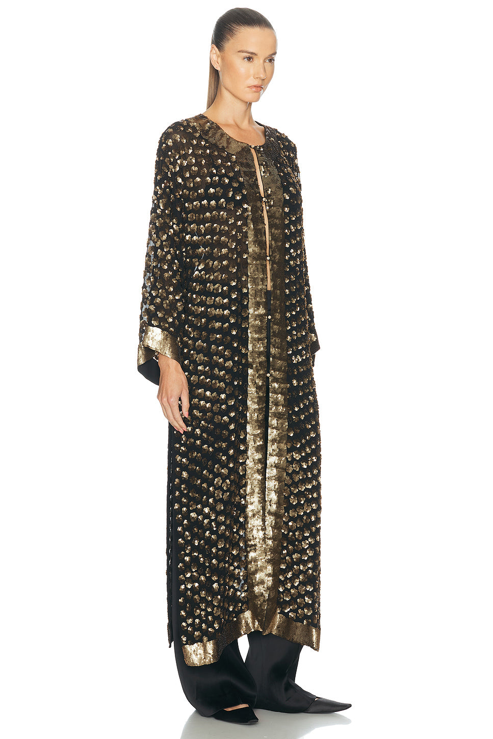 Pyrite Sequin Kaftan