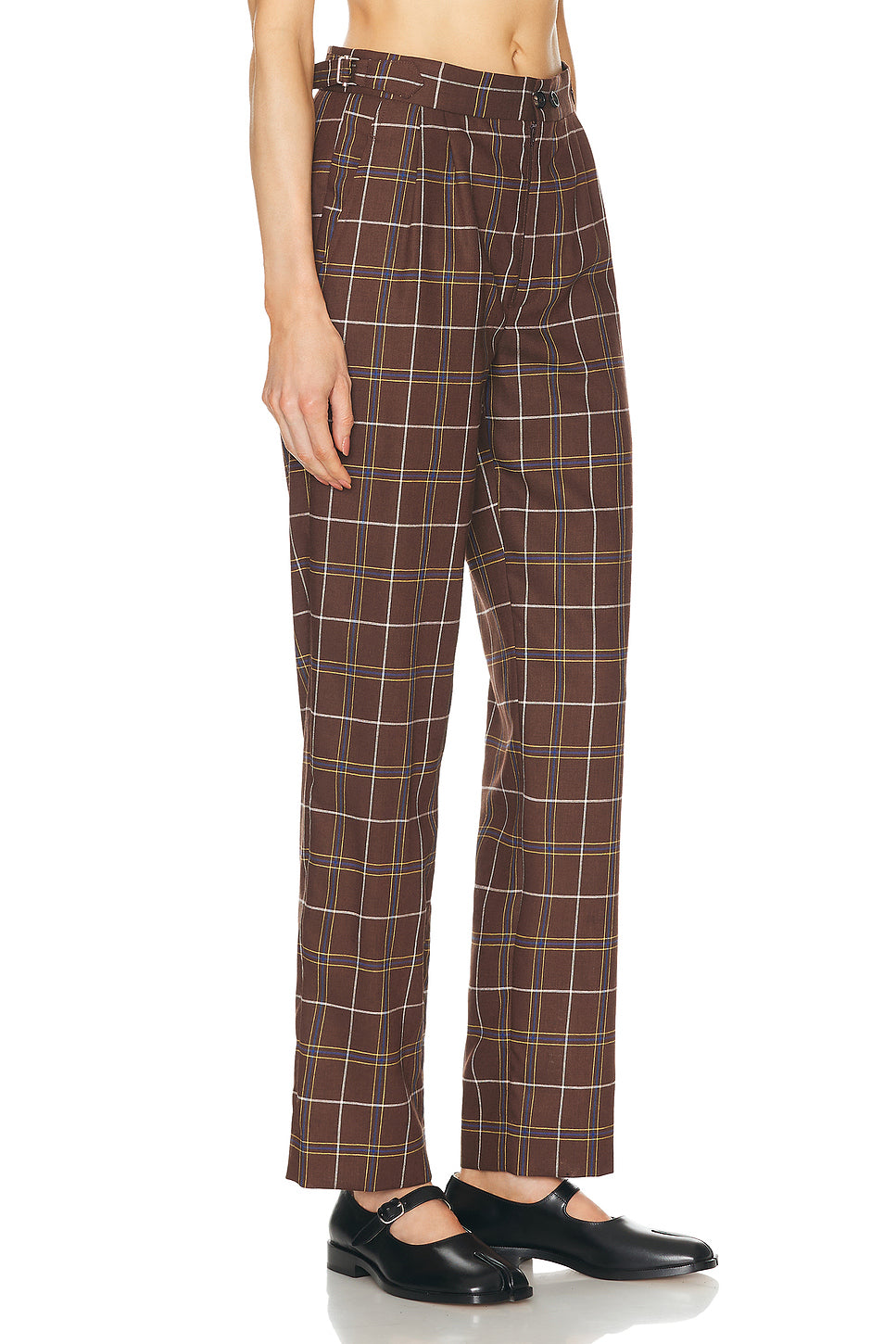 Dunham Plaid Trouser