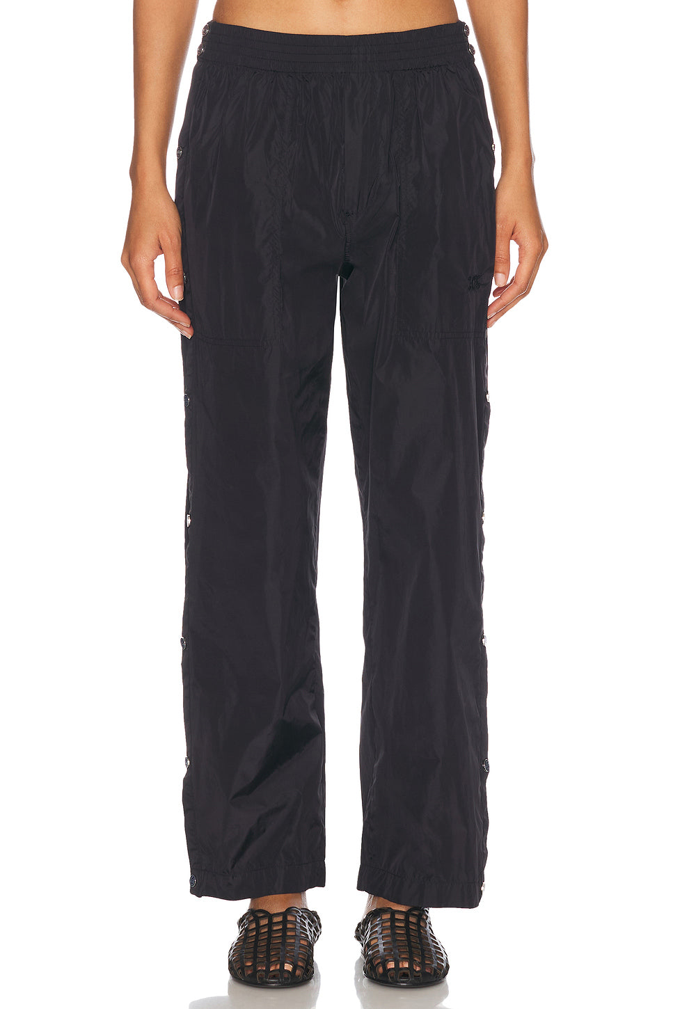 Nylon Tear Away Track Pant