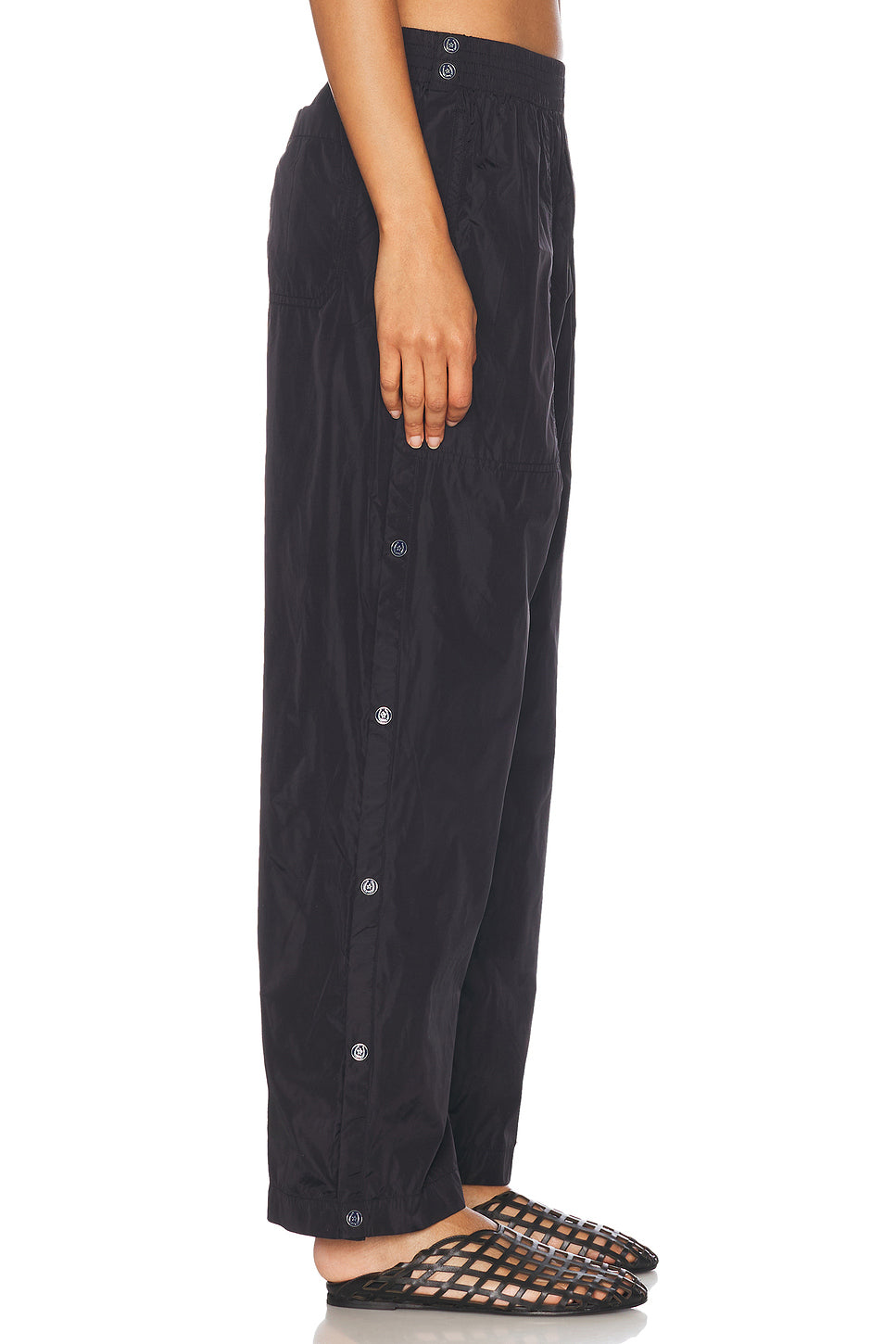 Nylon Tear Away Track Pant