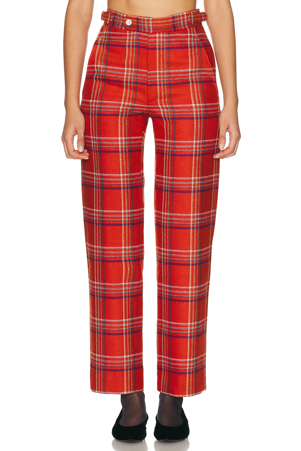 Gable Plaid Trouser