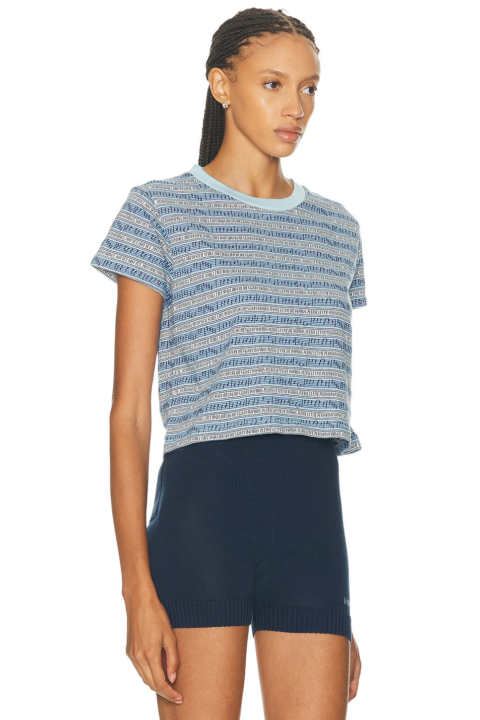 Lyric Cropped Tee