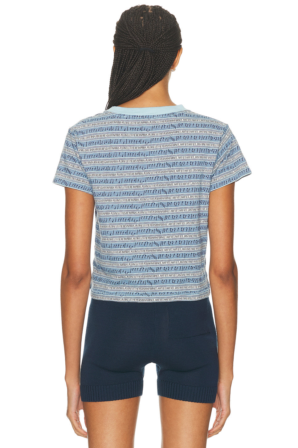 Lyric Cropped Tee
