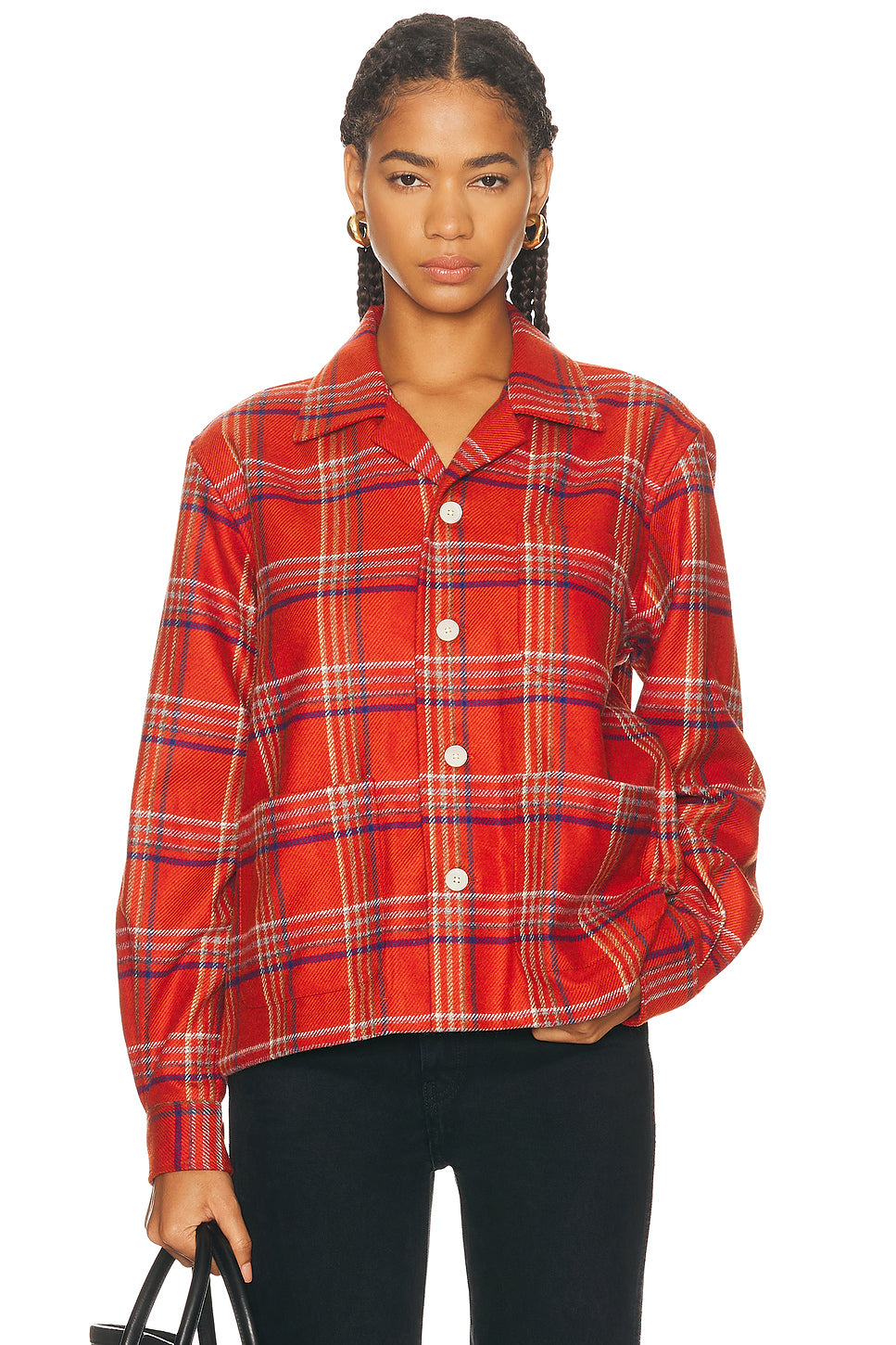 Gable Plaid Overshirt