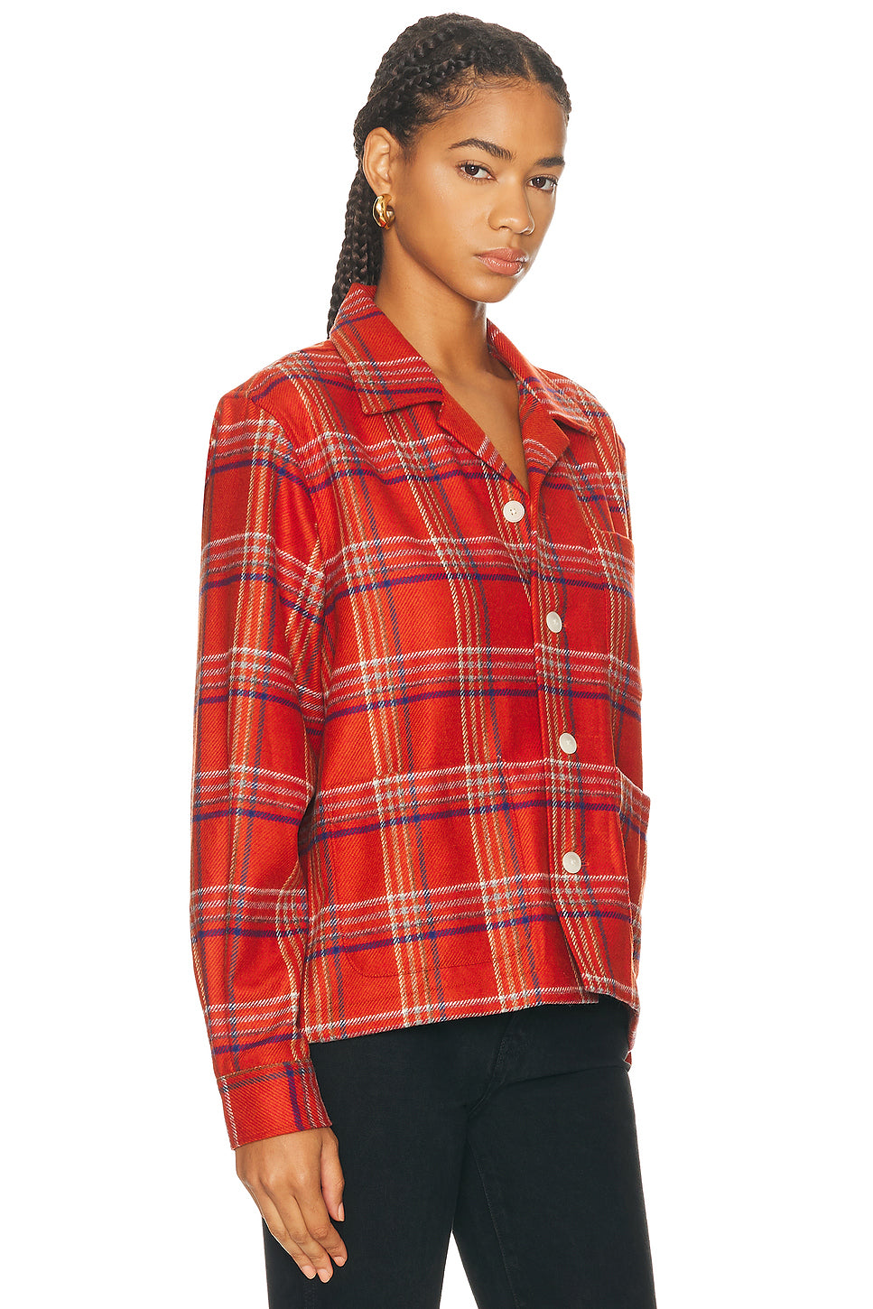 Gable Plaid Overshirt