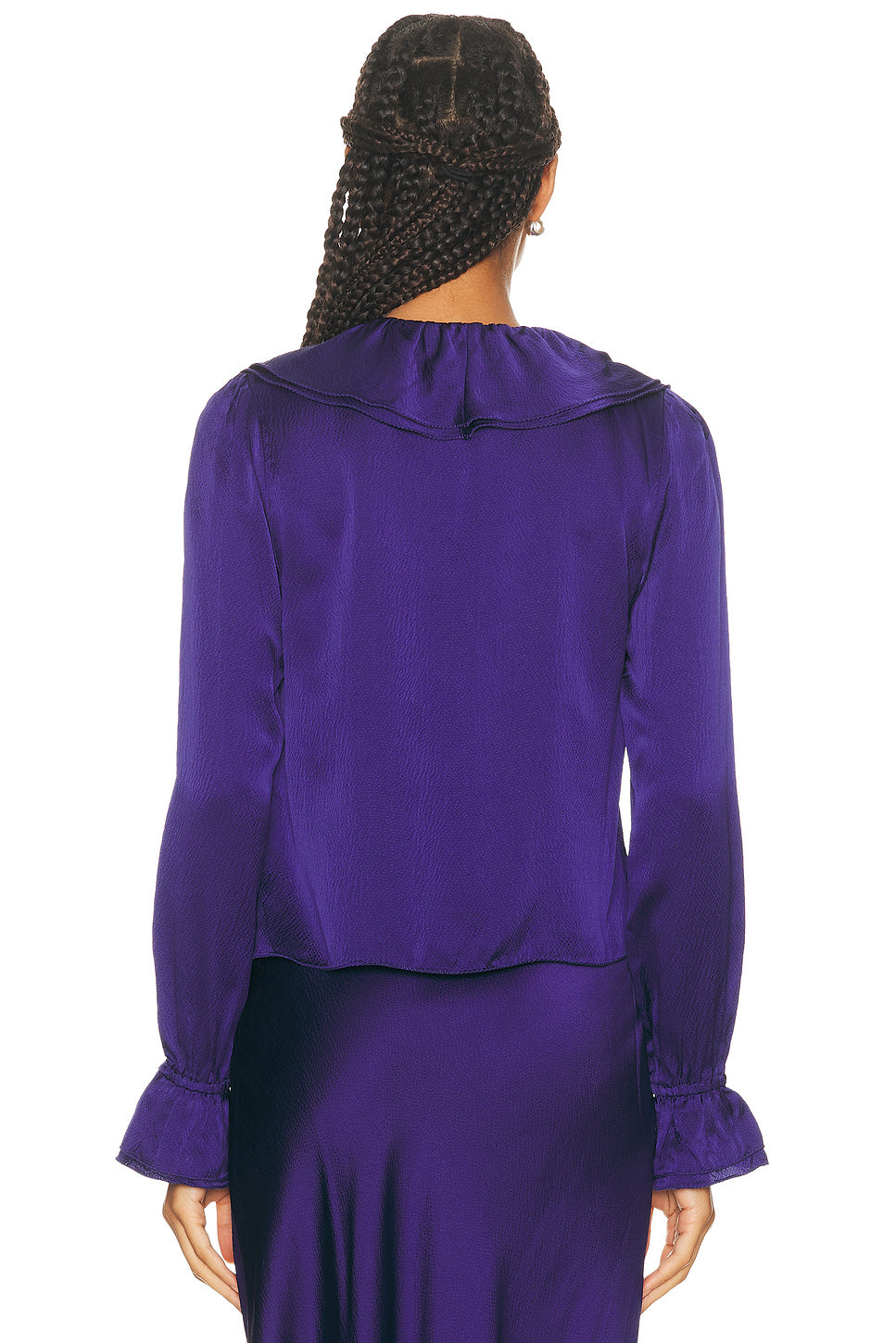 Dream Souvenir Flounce Blouse