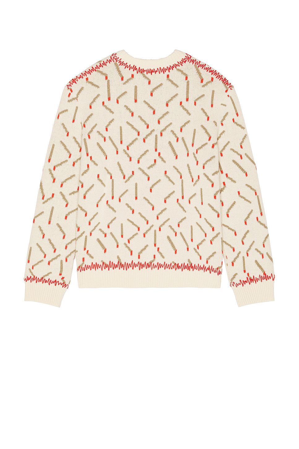 Cotton Jacquard Matches Sweater