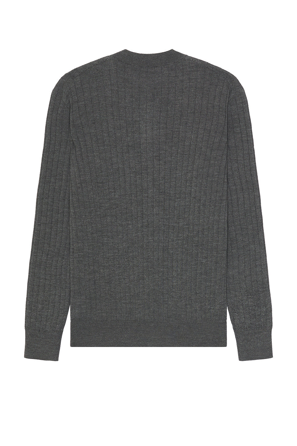 Wool Rib Cardigan
