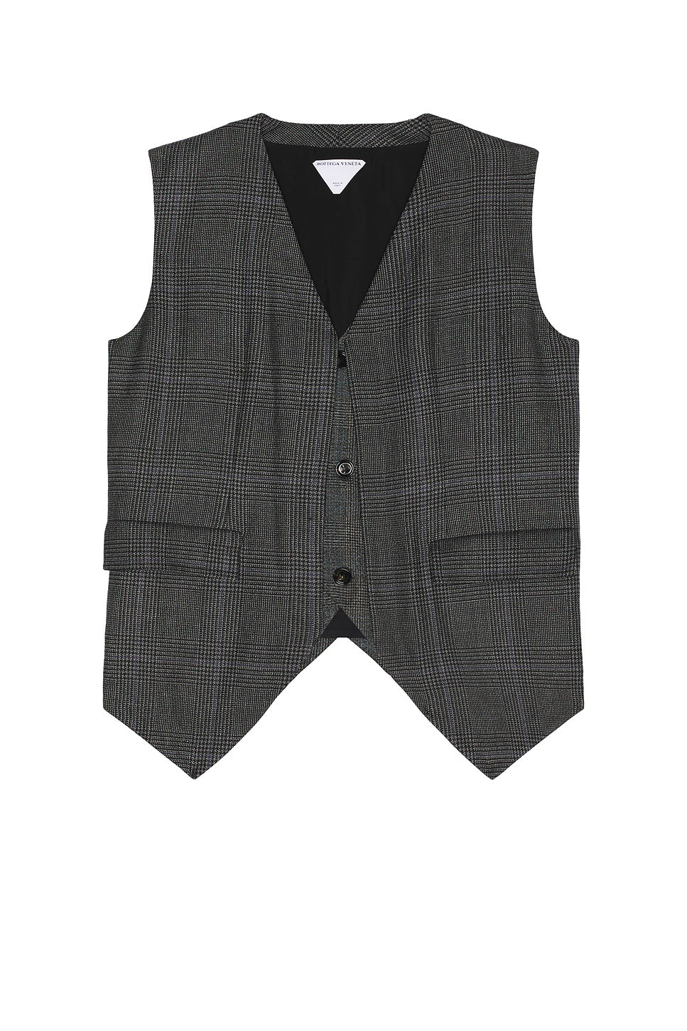 Wool Prince Of Wales Gilet
