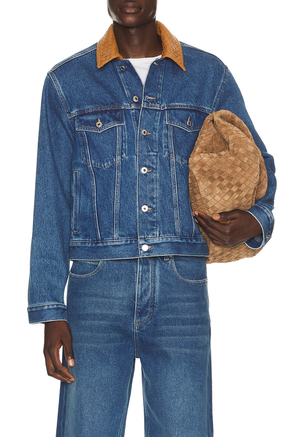 Jacket Medium Indigo Washed