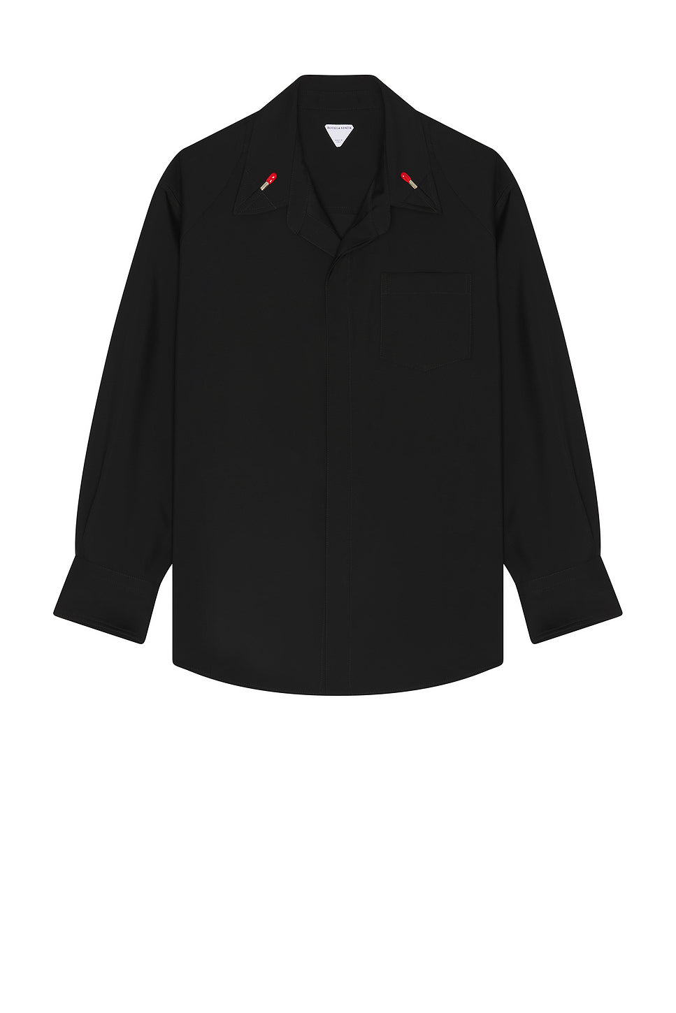 Matches Detail Light Wool Long Sleeve Shirt