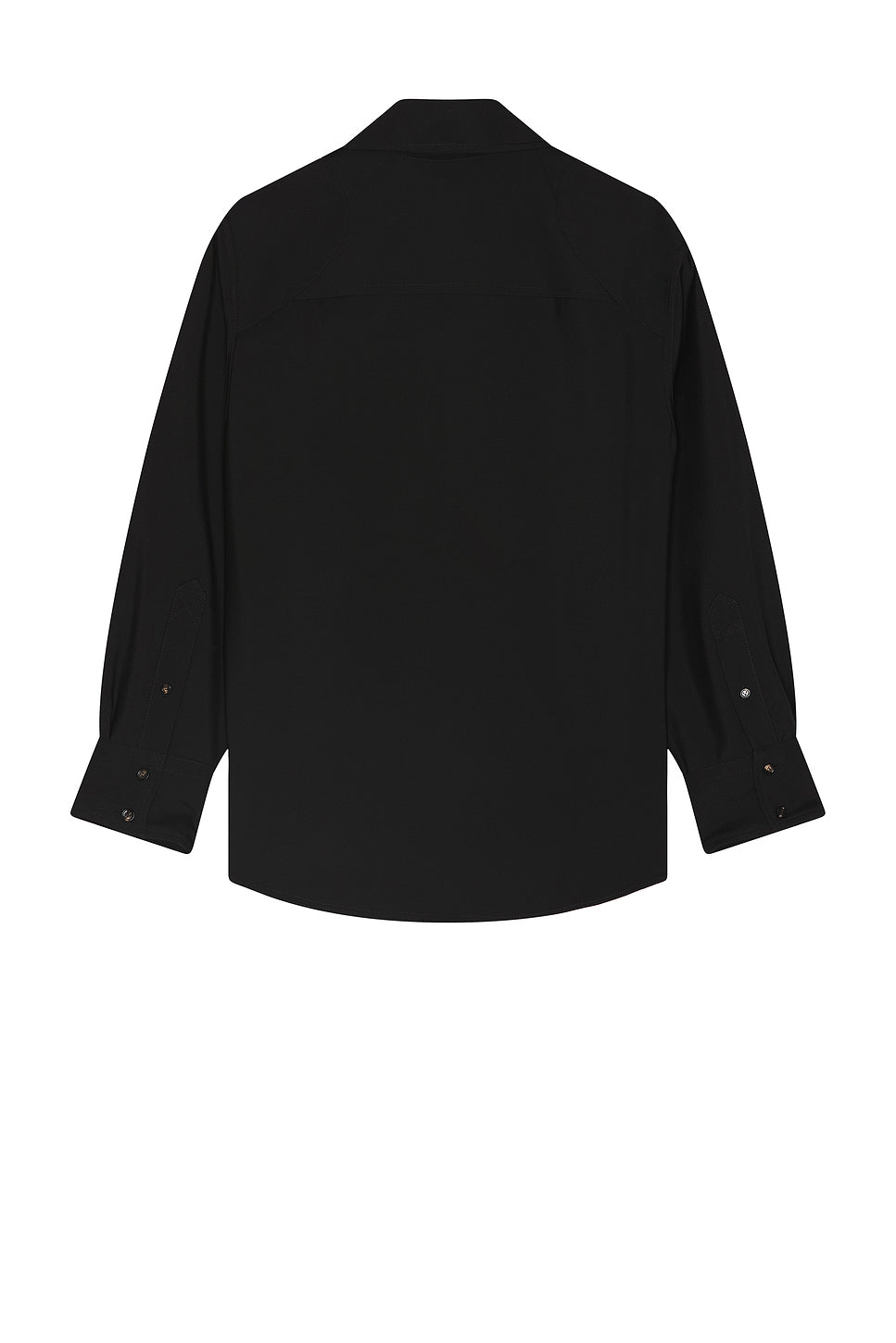 Matches Detail Light Wool Long Sleeve Shirt