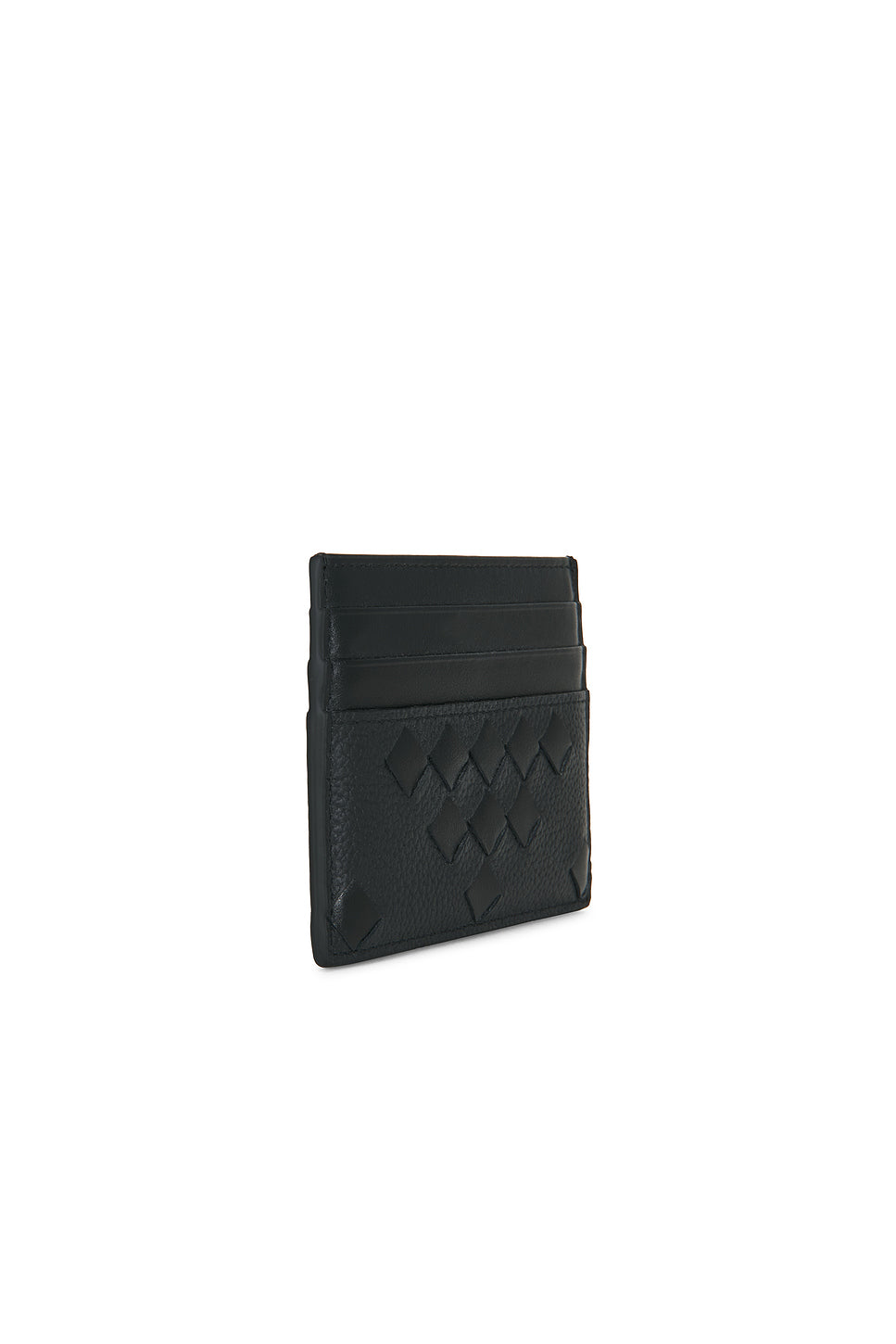 Intrecciato Credit Card Case Diamonds Dover