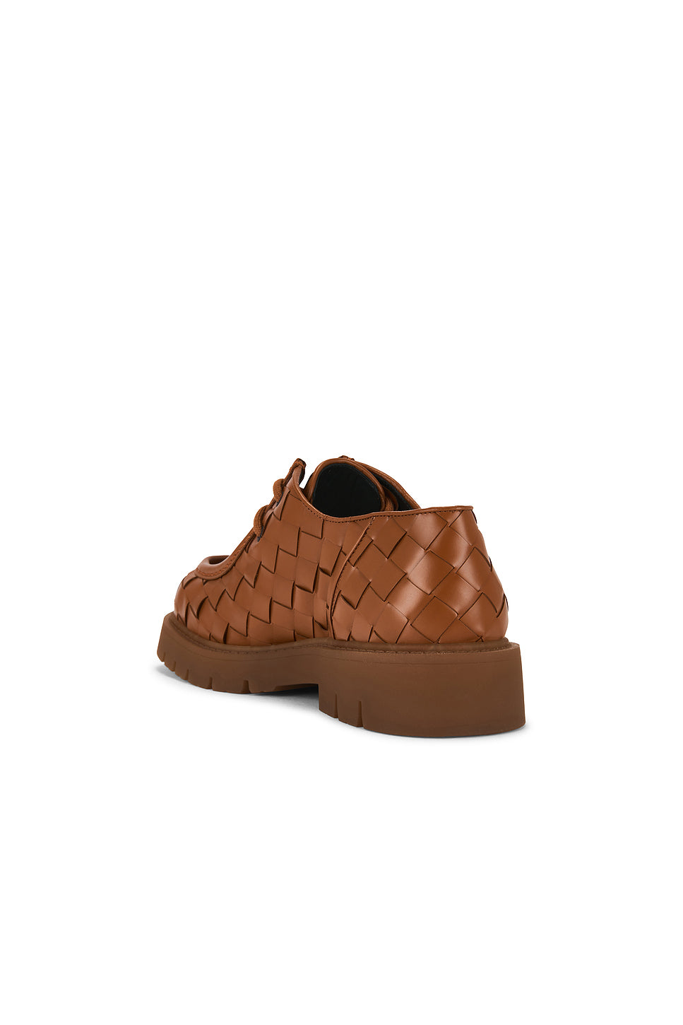 Deep Calf Weave Haddock Lace Up