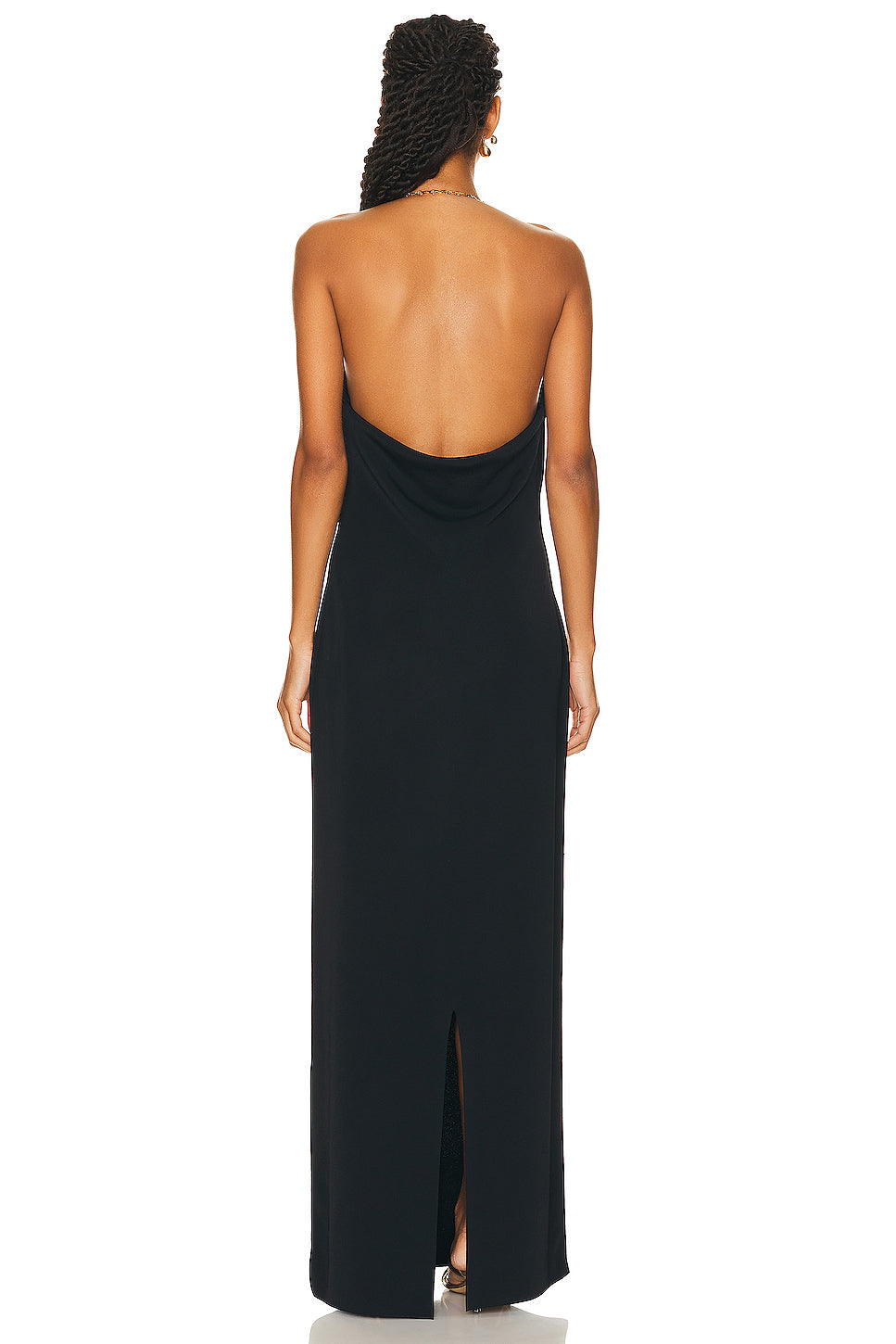 Double Fluid Viscose Knit Dress