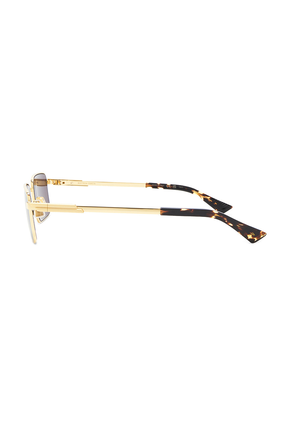 Stretch Metal Rectangular Sunglasses