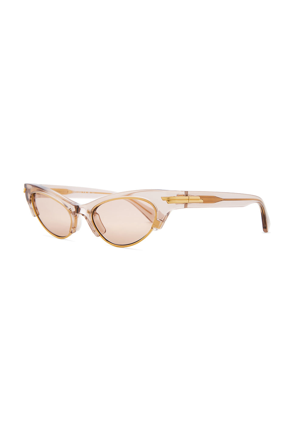 Bold Ribbon Cat Eye Sunglasses