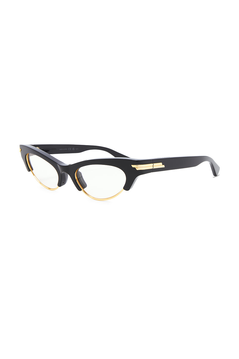 Bold Ribbon Cat Eye Eyeglasses
