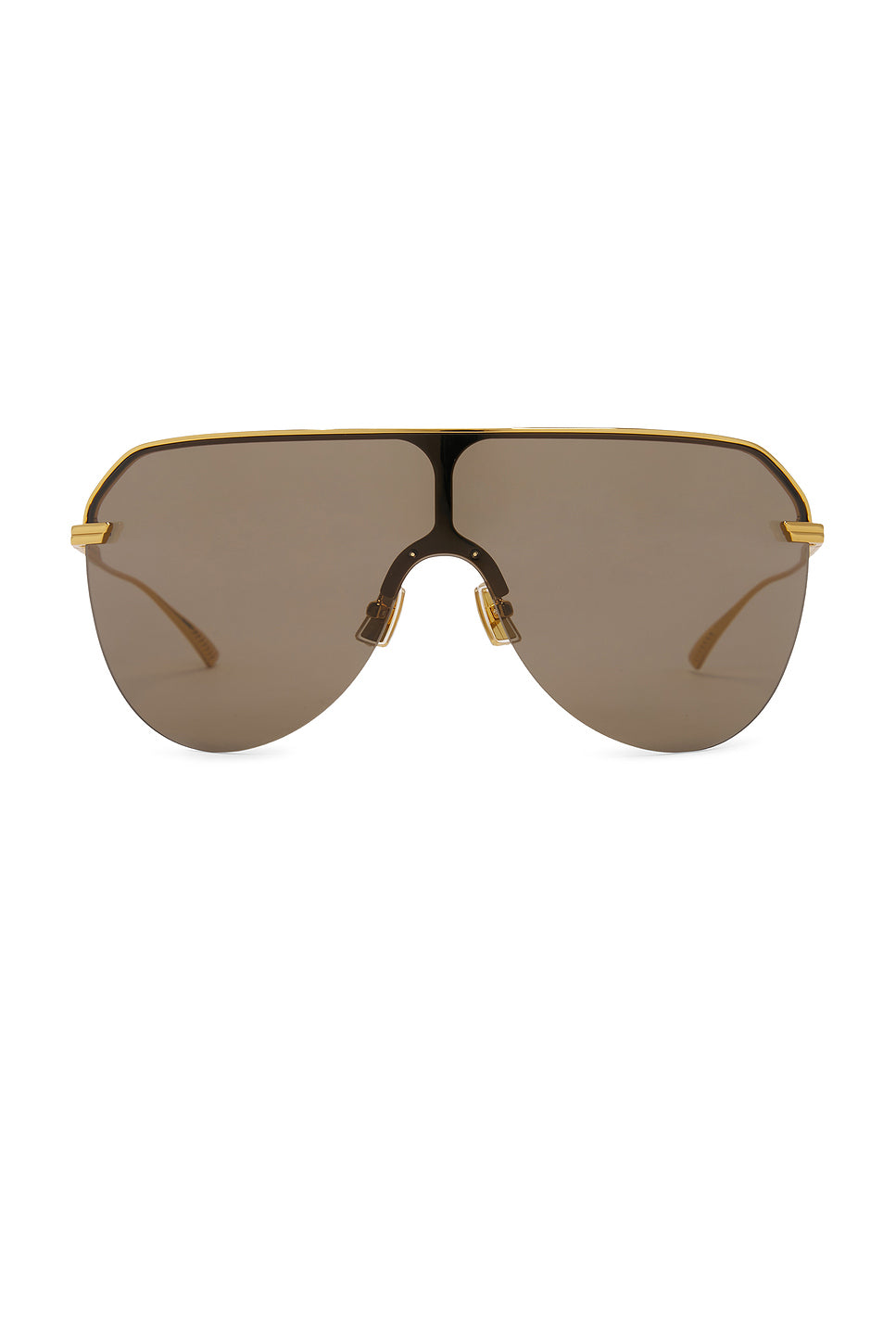 Light Ribbon Shield Sunglasses