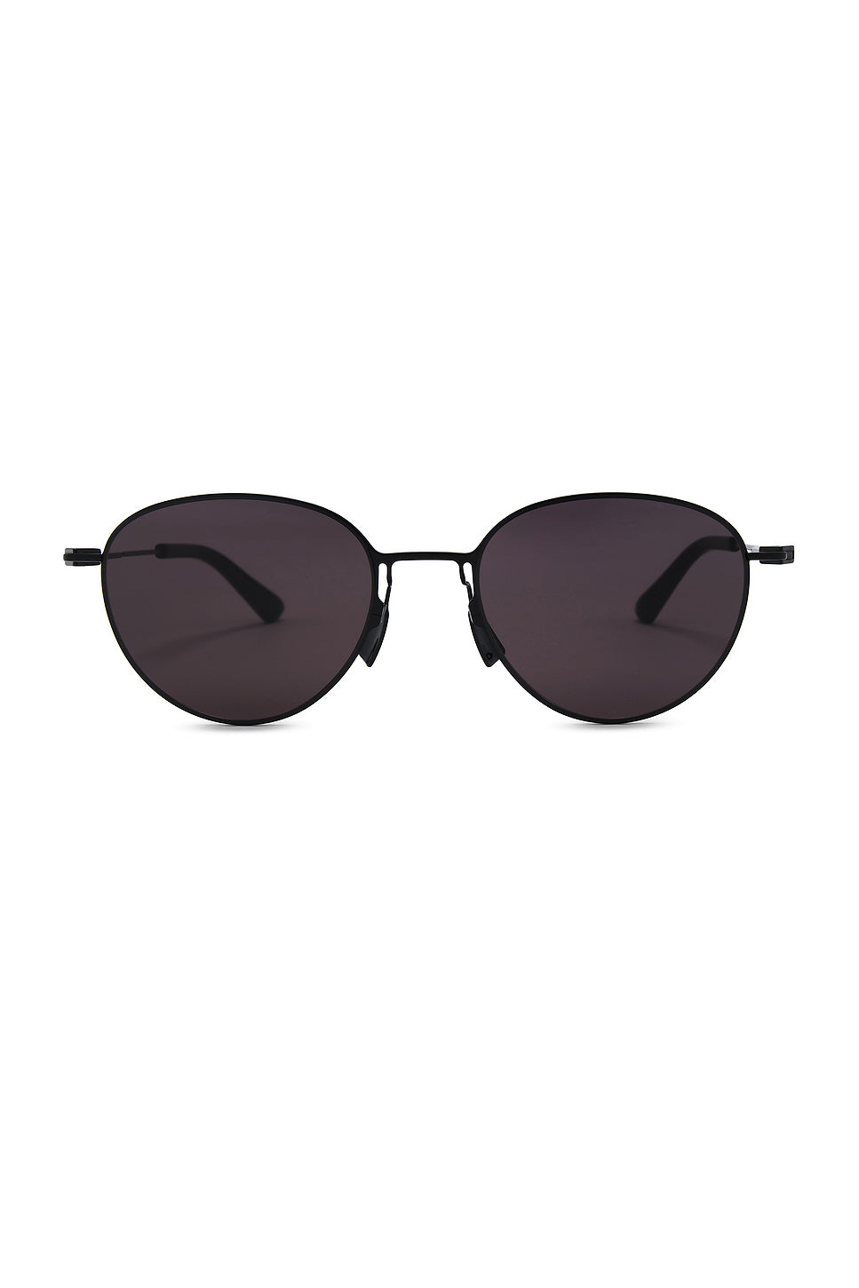 Thin Triangle Round Sunglasses