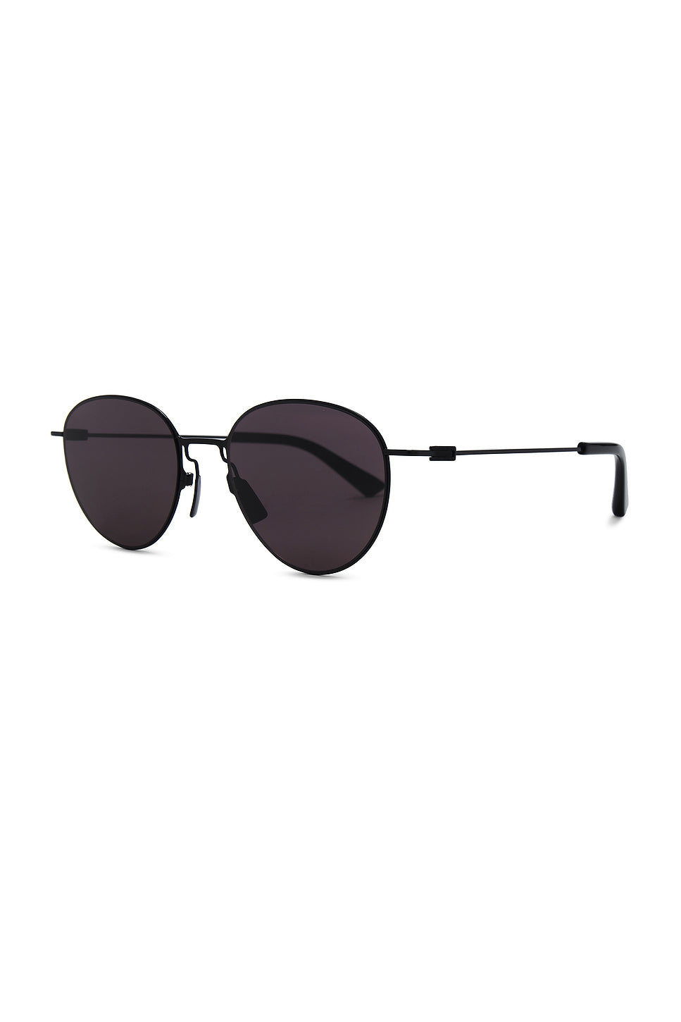 Thin Triangle Round Sunglasses