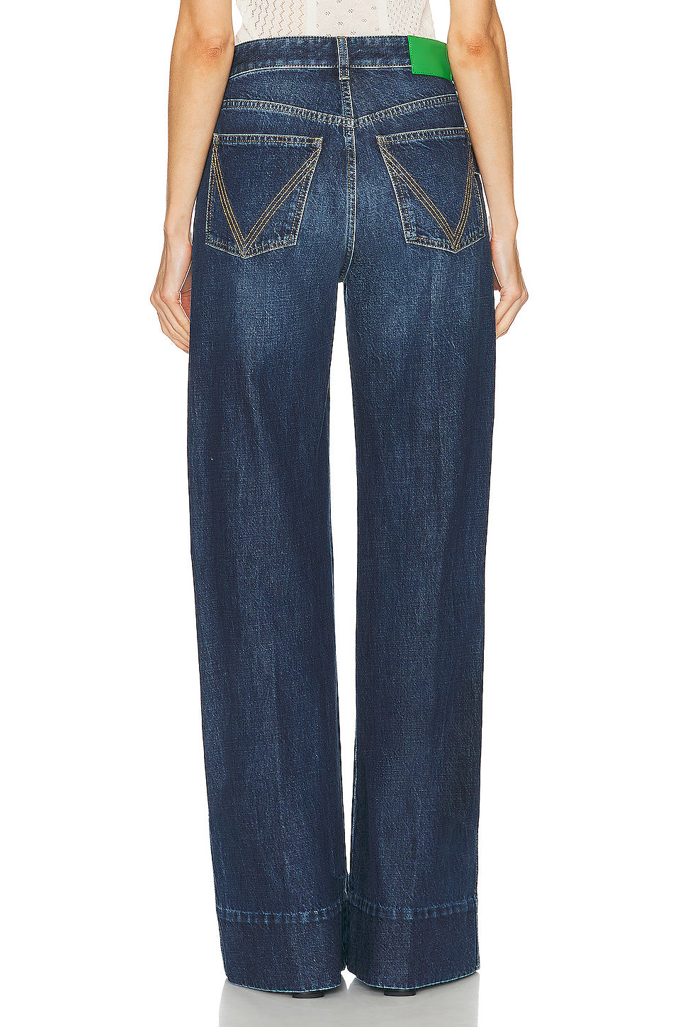 Indigo Wide Leg Jeans