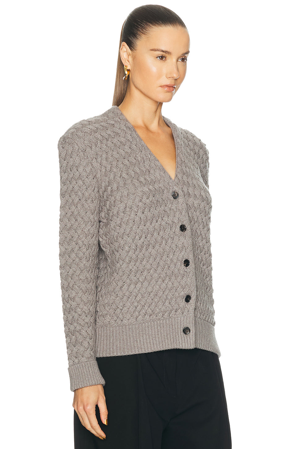 Intrecciato Cardigan