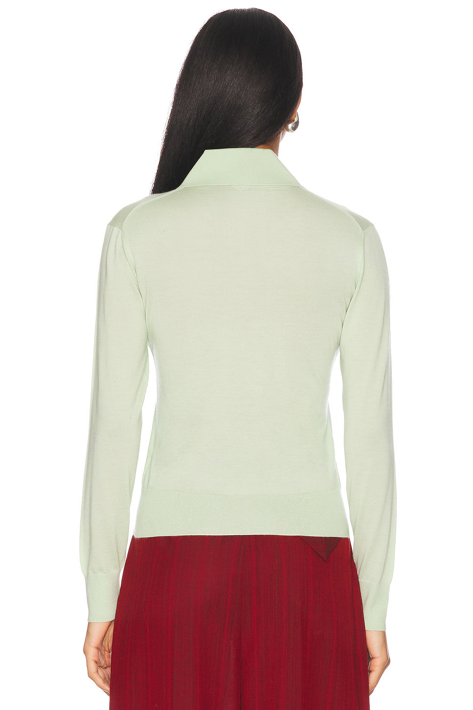 Long Sleeve Polo Top