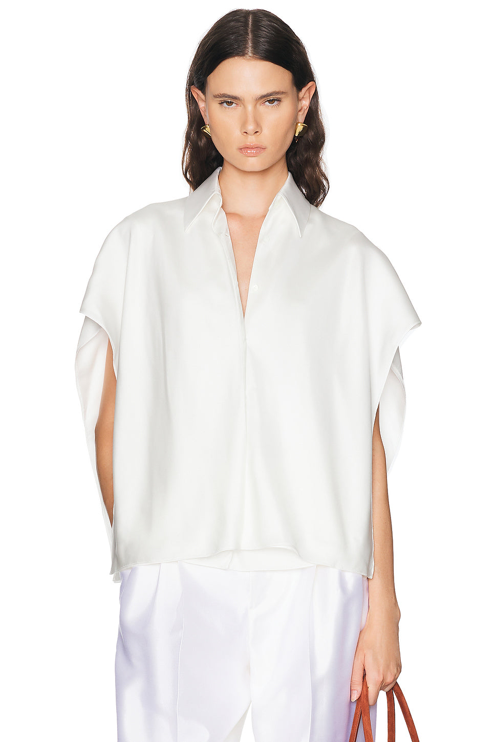 Silk Twill Blouse