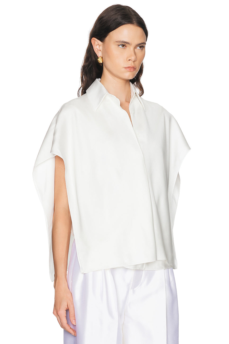 Silk Twill Blouse