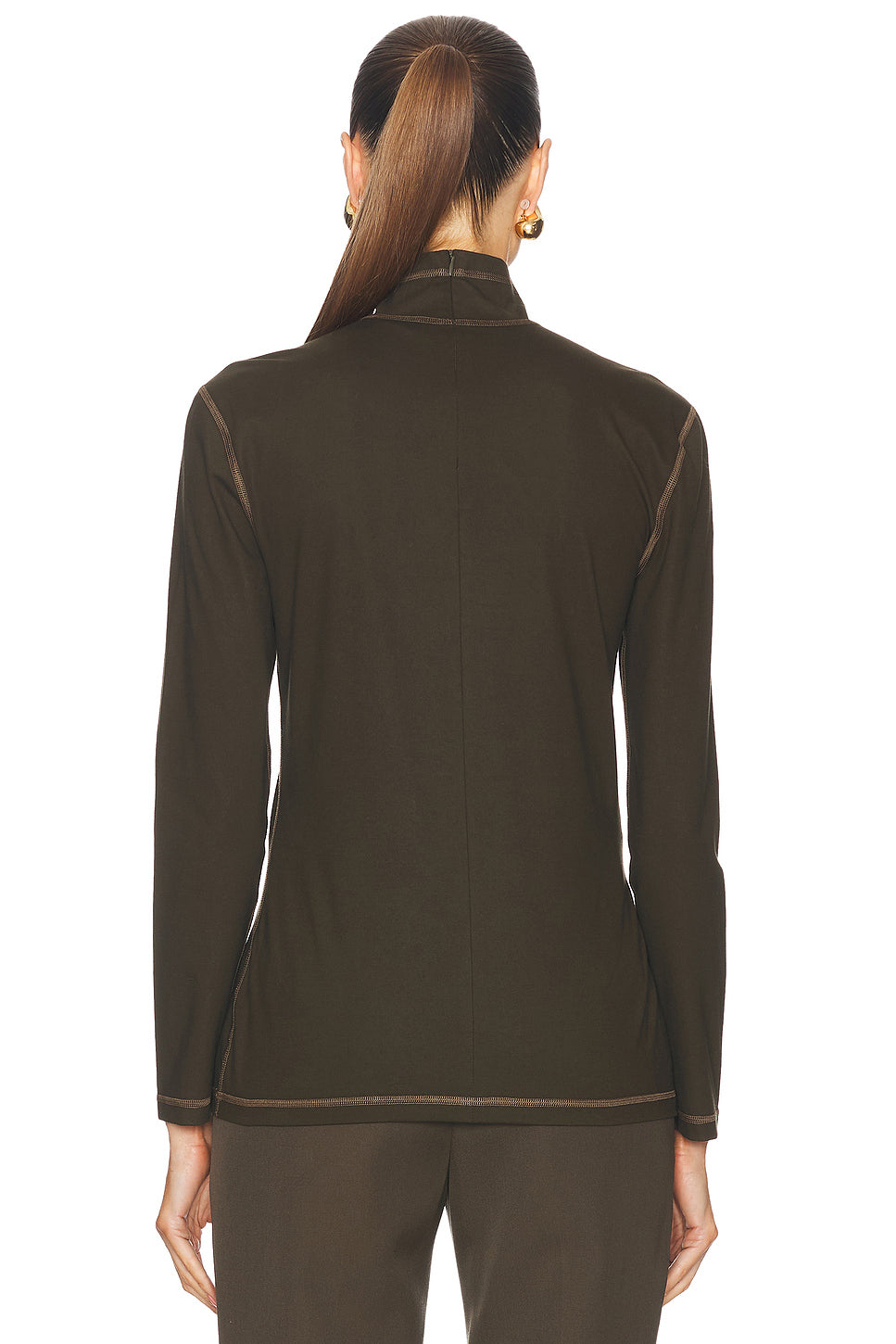 Long Sleeve Turtleneck Top