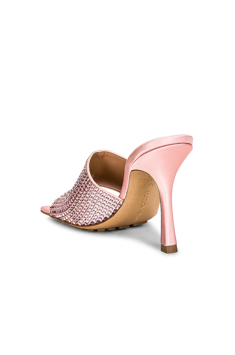 Sparkle Stretch Mule Sandals