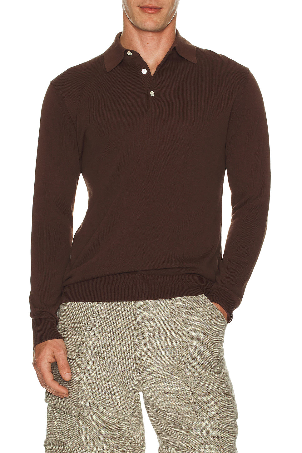Knit Polo 12G