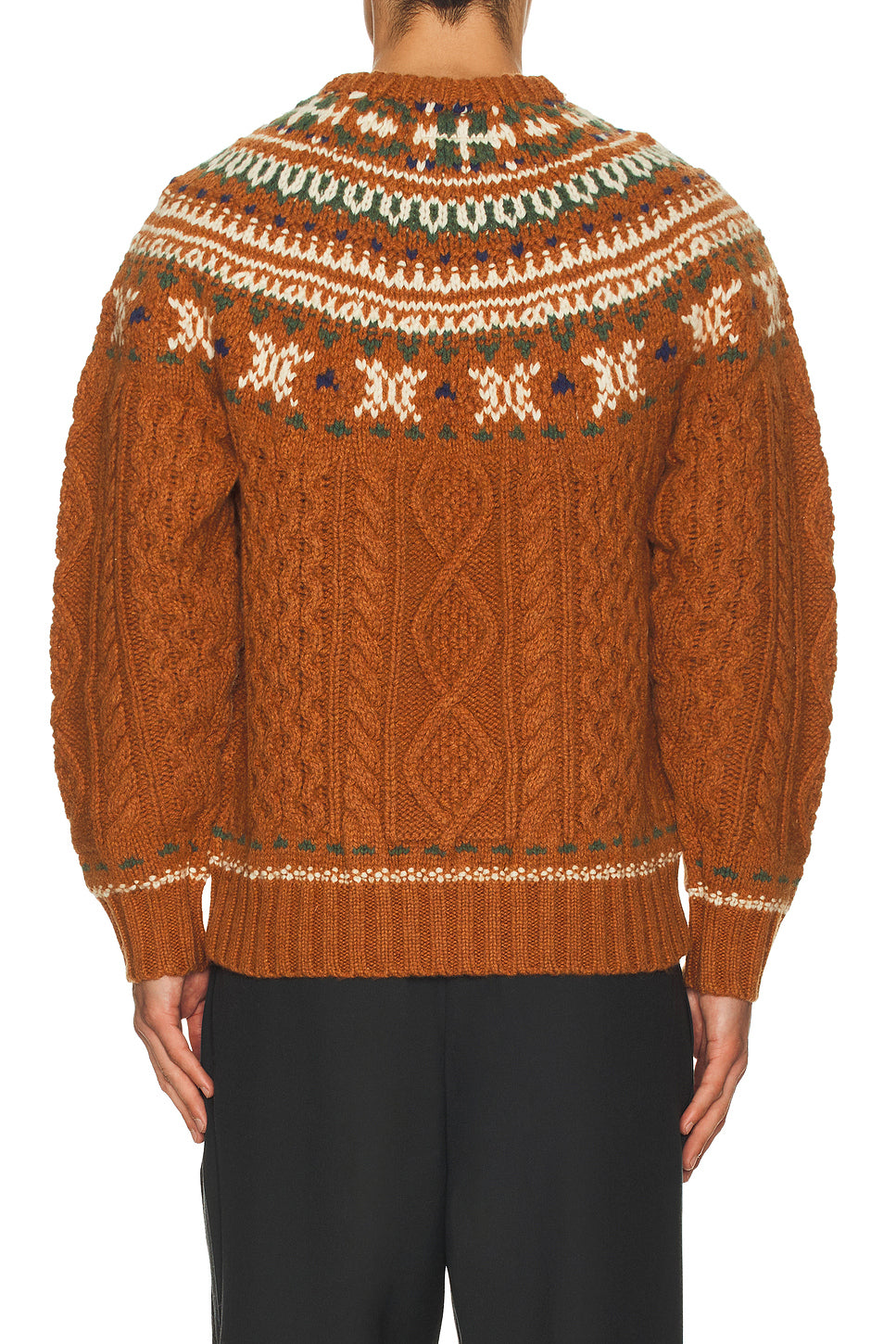 Crew Nordic Cable Sweater