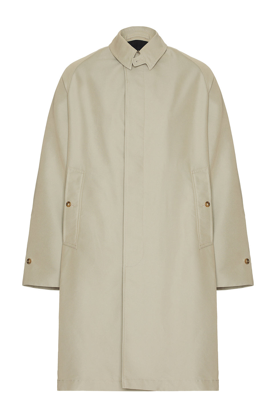 Balmacaan Coat T C Gabardine