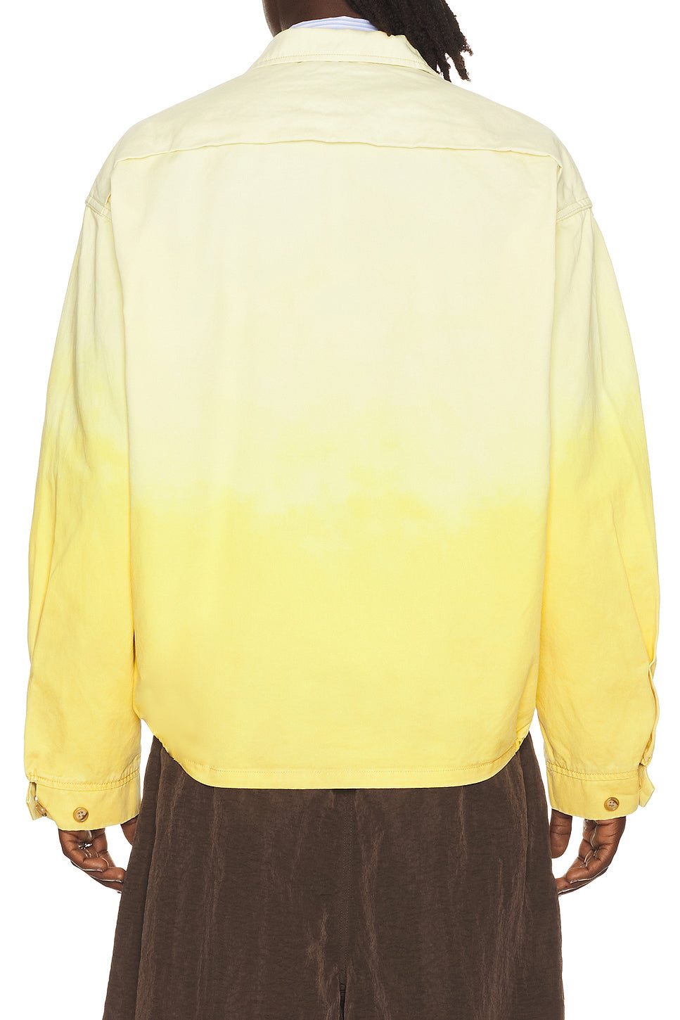 Short Blouson Gradation Print