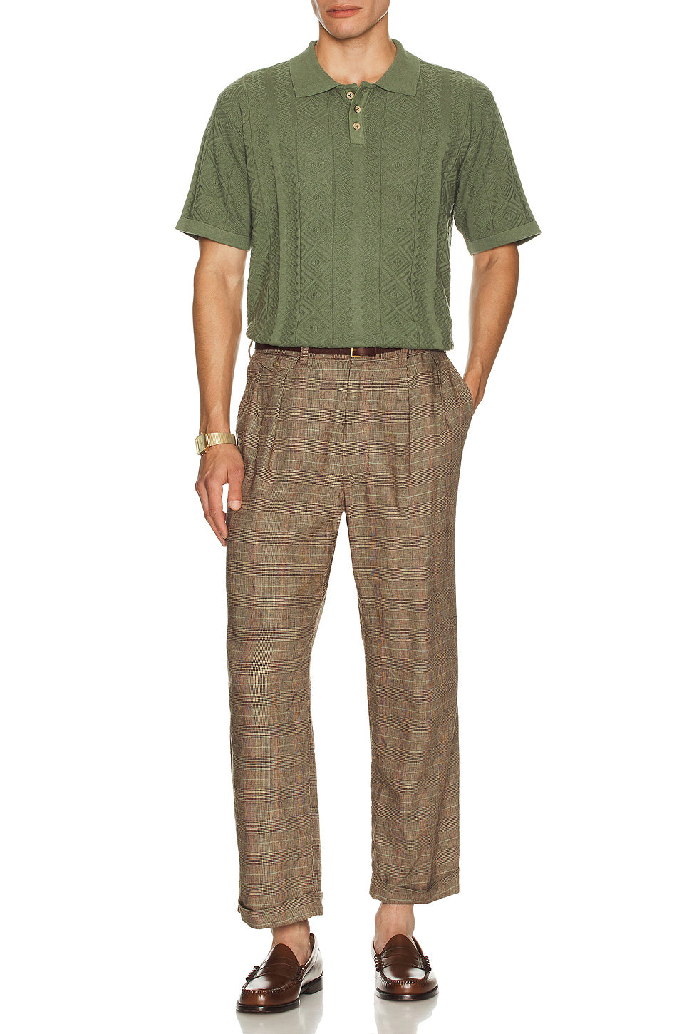 2 Pleats Trousers