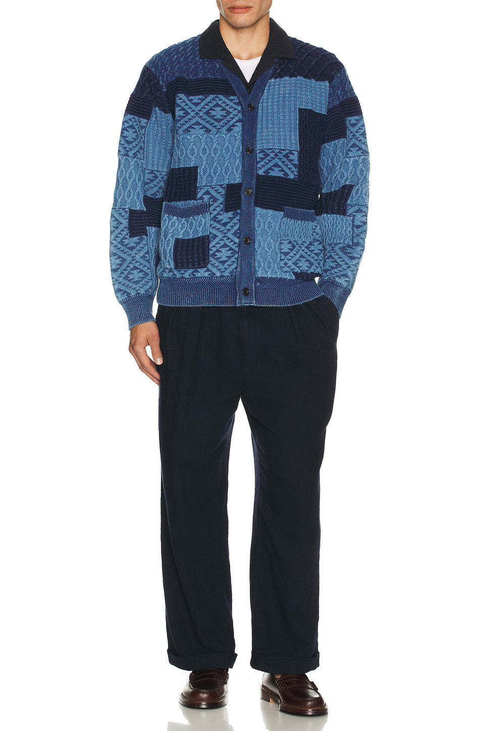 2 Pleats Relax Trousers