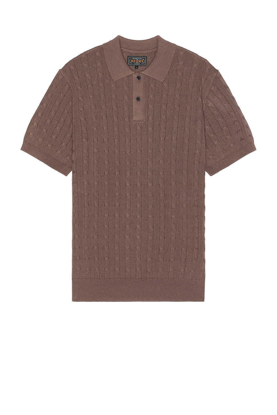 Knit Polo Cable