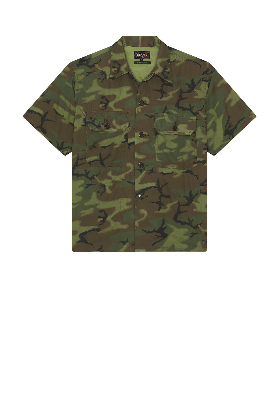 Mil-Sht Mesh Camo Jacquard Mapping Print