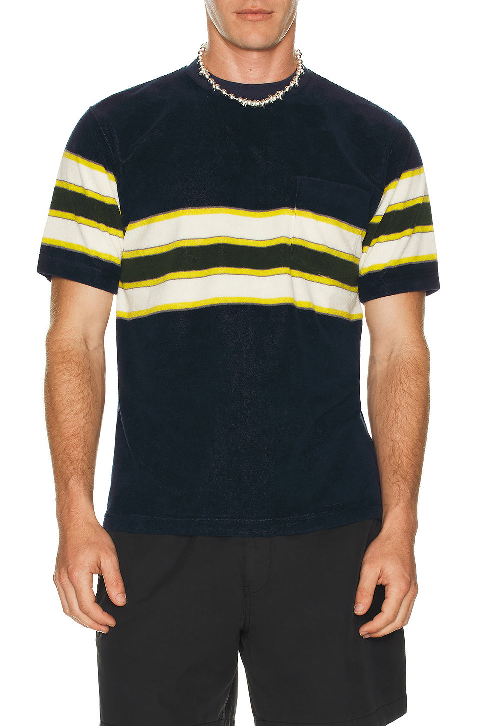 Pocket Tee Stripe Pile