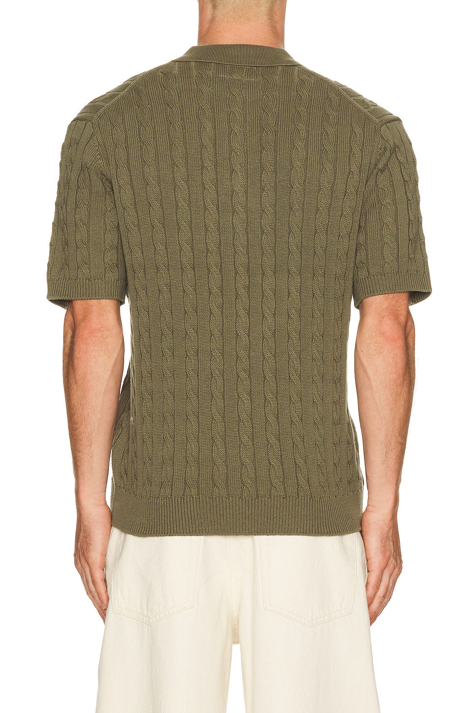 Knit Polo Cable