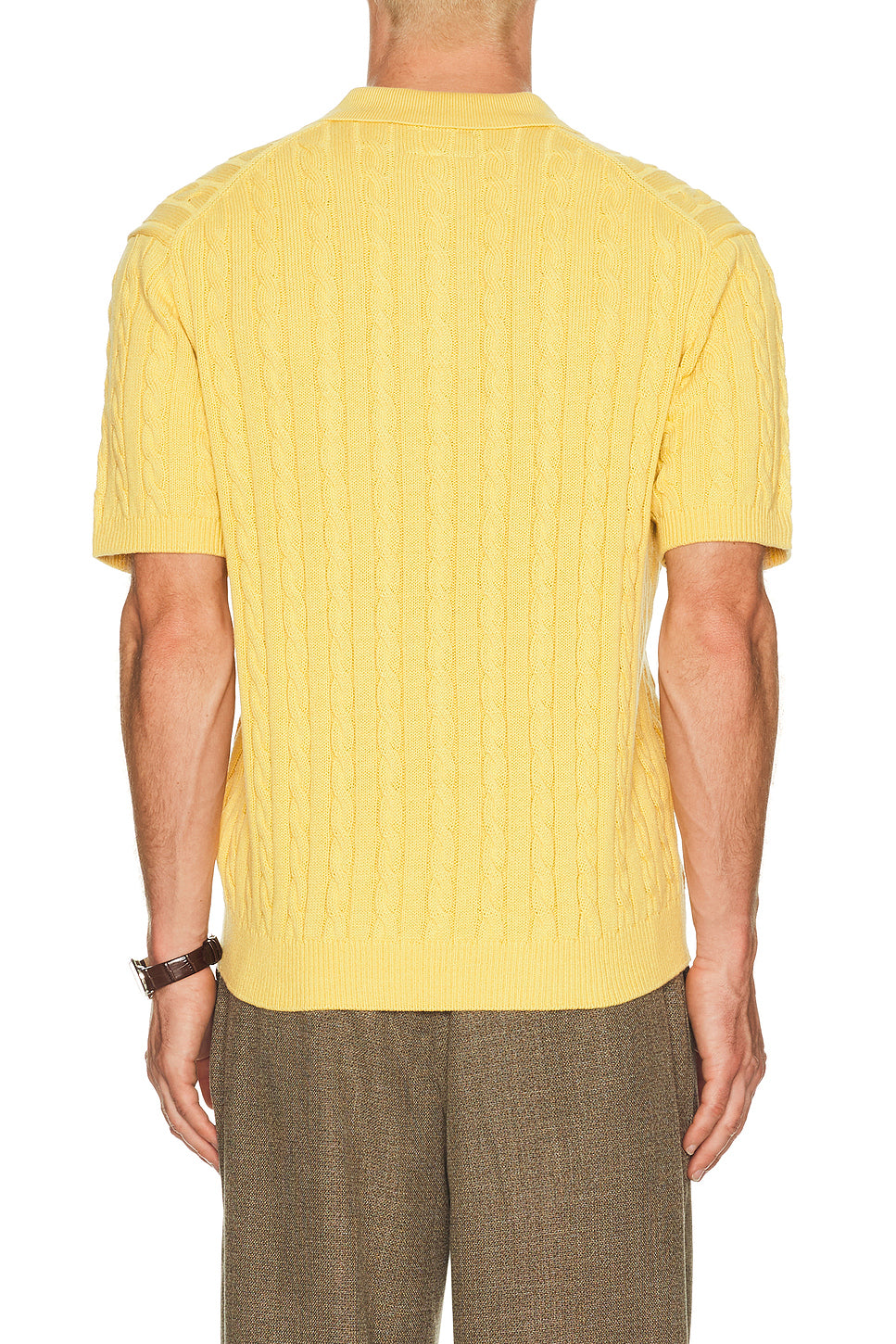 Knit Polo Cable