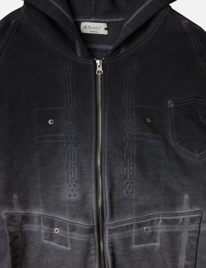 Braces Zip Up Hoodie