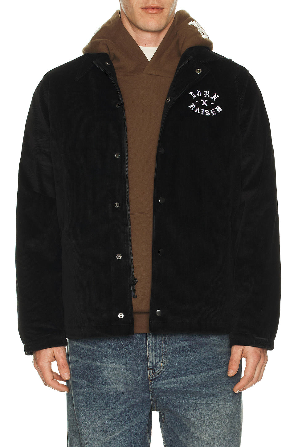 Zine Corduroy Coach Jacket