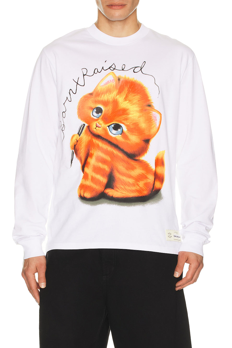 Kitty Long Sleeve Tee