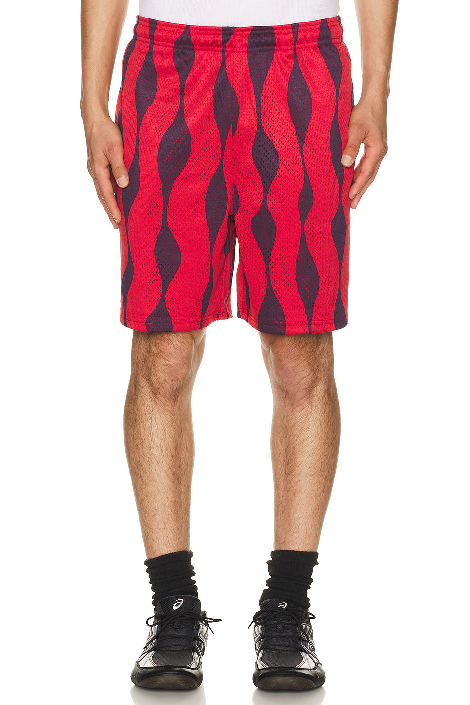 Waved Mesh Shorts