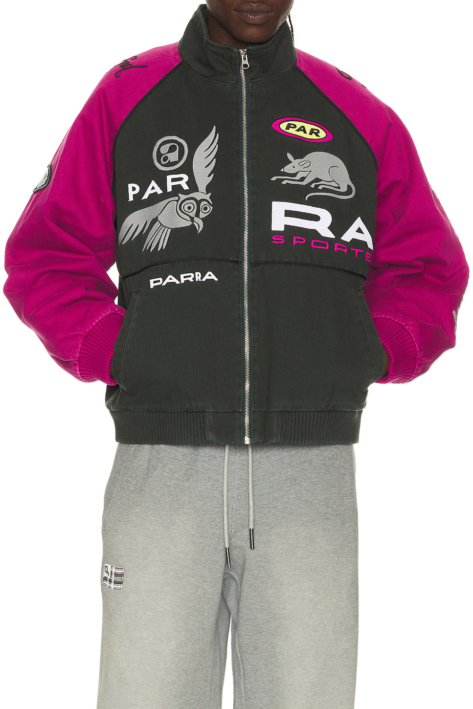 Owl Meets Rat Racing Jacket