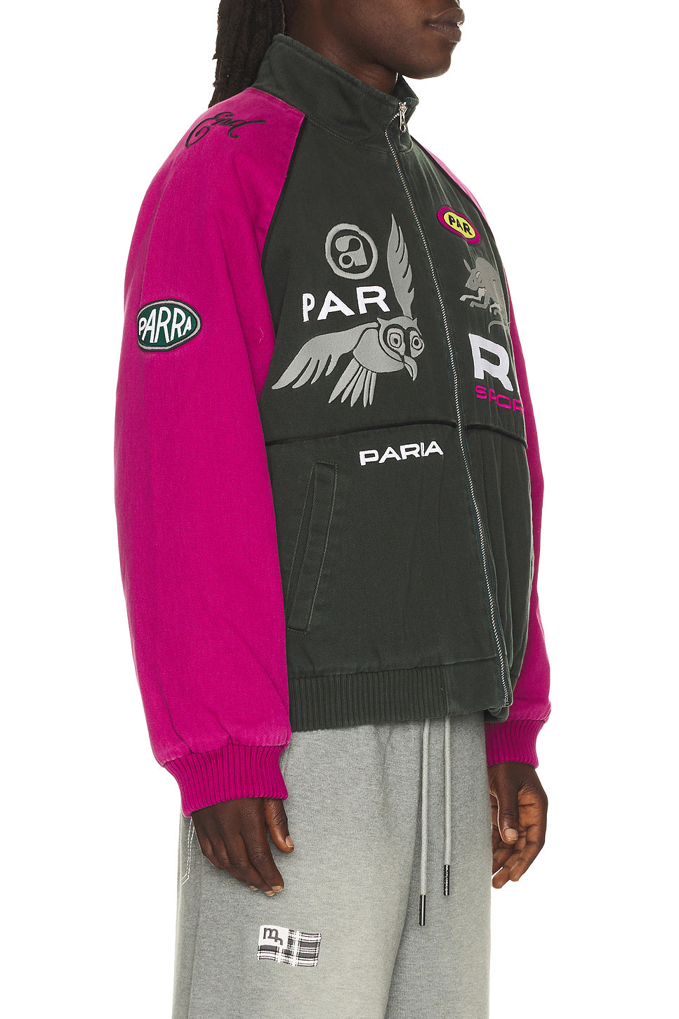 Owl Meets Rat Racing Jacket